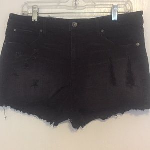 Guess ripped shorts